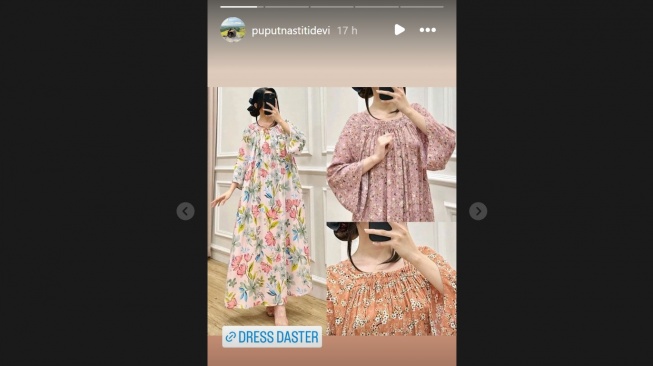 Ahok Sibuk Koar-koar, Sang Istri Giat Jualan Daster Seharga Puluhan Ribu [Tangkap layar Instagram]