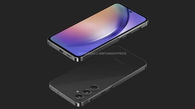 Render Samsung Galaxy A55 5G. (MySmartPrice)