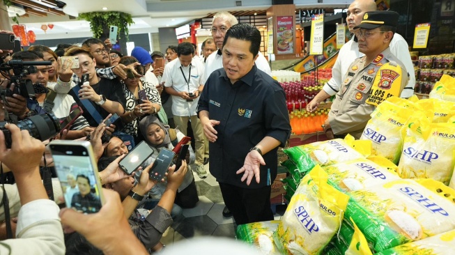 Harga Beras Melonjak di Seluruh Dunia, Erick Thohir: Bukan Cuma di Indonesia