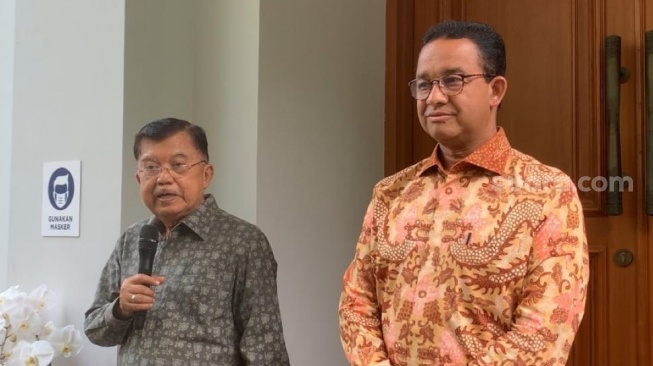 JK Ungkap Isi Obrolan dengan Anies dan Cak Imin Usai Quick Count Prabowo Unggul Jauh