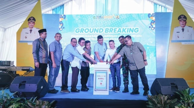 Wujudkan Merata dan Medan Smart City, Bobby Nasution Groundbreaking Pembangunan SJUT