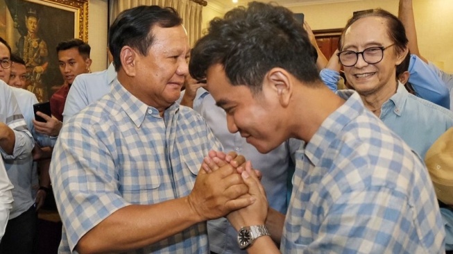 Prabowo Subianto dan Gibran Rakabuming (Instagram/@gibran_rakabuming)