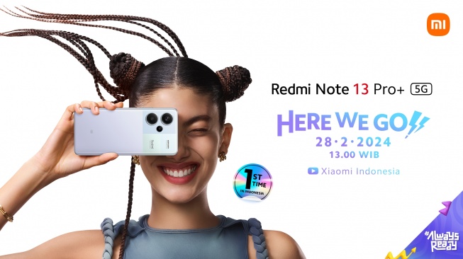 Redmi Note 13 Pro Plus 5G dipastikan hadir pertama kalinya di Indonesia. [Xiaomi Indonesia]