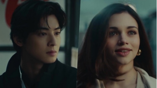 Resmi Debut Solo, Cha Eun Woo Gandeng India Eisley di MV Lagu Stay