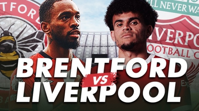 Ilustrasi prediksi Brentford vs Liverpool di Liga Inggris. (Suara.com) 