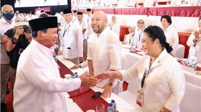 Titiek Soeharto dan Prabowo Subianto (instagram titiek soeharto)