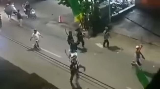 Aksi Kejar-kejaran, Polisi Ringkus Belasan Gangster Hendak Tawuran