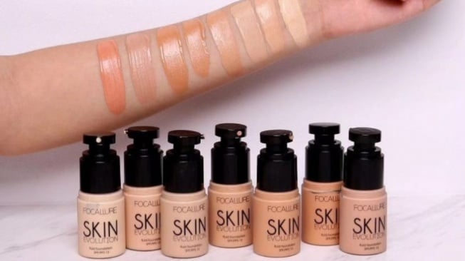 Ilustrasi foundation (instagram/focallurecosmeticssrilanka)