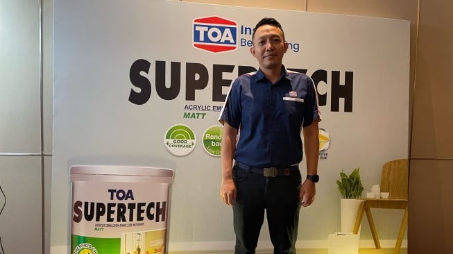 TOA Supertech Hadir di Medan, Jadi Solusi Kebutuhan Cat