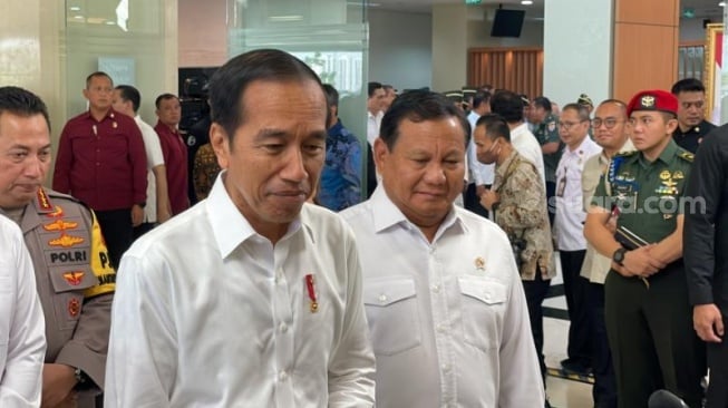 Muncul Isu Kerenggangan, Prabowo Kembali Silaturahmi Dengan Jokowi Di Istana