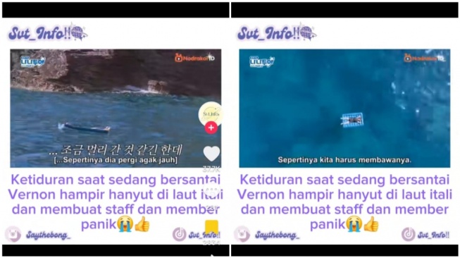 Antimainstream, Vernon SEVENTEEN Hampir Hanyut karena Ketiduran di Laut