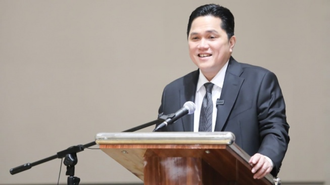 Erick Thohir Justru Lagi Happy di Tengah BUMN Indofarma Nunggak Gaji Karyawan