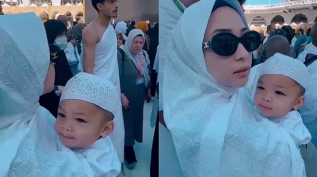 Potret Nikita Willy Umrah (Instagram/@yorafebrina)