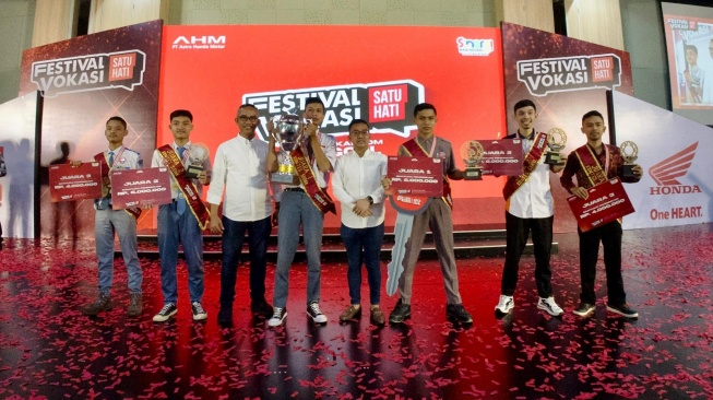 AHM Gelar Festival Vokasi Satu Hati, Bukti Generasi Muda Siap Hadapi Era Elektrik