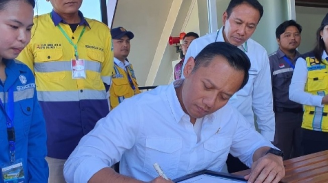 Menteri ATR/BPN Agus Harimurti Yudhoyono (AHY)  (tangkapan layar/Instagram AHY)