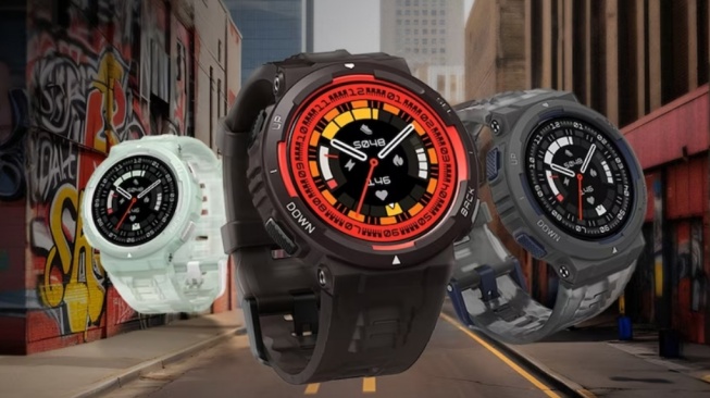 Spesifikasi Amazfit Active Edge, Smartwatch dengan Fitur AI dan Baterai Tahan Lama