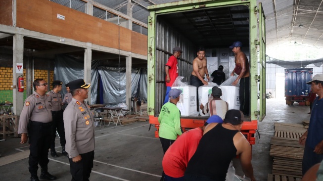 Logistik Pemilu Sukoharjo Aman! 5 Kecamatan Sudah Kembali, 7 Kecamatan Lagi Menyusul