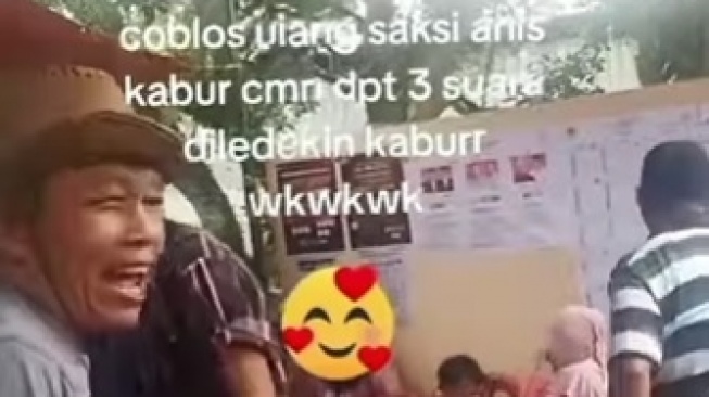 Video Viral Dinarasikan Saksi Anies-Muhaimin Kabur, Diledek Cuma Raih 3 Suara di Coblosan Ulang