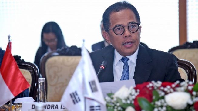 Terima Sekretariat Parlemen Korea, Indra Iskandar Urai Konsep 'Green Building' Gedung DPR di IKN