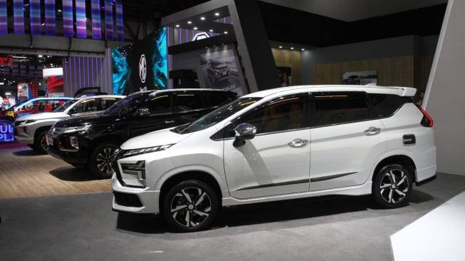 Mitsubishi XPander Masih Menjadi Model Terlaris di Booth Mitsubishi IIMS 2024. (Foto: MMKSI)