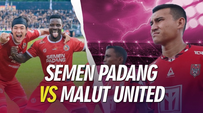 Prediksi Pertandingan Semen Padang vs Malut United dalam laga semifinal Liga 2 2023/2024. (Dok. Suara.com).