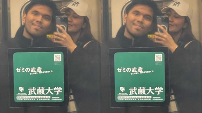 Potret Liburan Thariq Halilintar dan Aaliyah Massaid di Jepang (Instagram/@aaliyah.massaid)