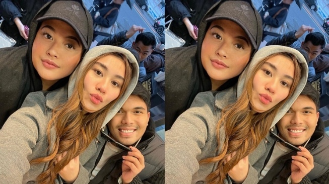 Potret Liburan Thariq Halilintar dan Aaliyah Massaid di Jepang (Instagram/@thariqhalilintar)