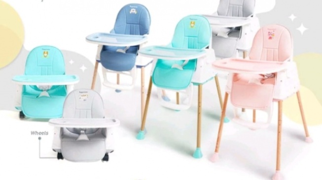 3 Rekomendasi Baby Chair untuk Si Kecil MPASI, Bisa Banyak Posisi