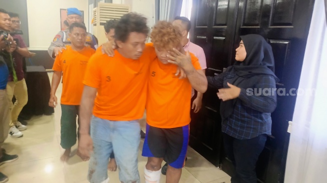 Komplotan Begal Sadis Perampok Ojol di Deli Serdang Diringkus, 3 Ditembak