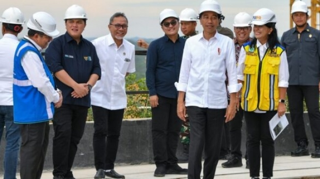 Pembangunan Kantor Presiden di IKN Sudah 74 Persen