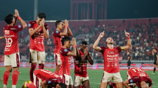 Ungguli Persis Solo 3-2, Bali United Kembali Huni 4 Besar Klasemen Liga 1