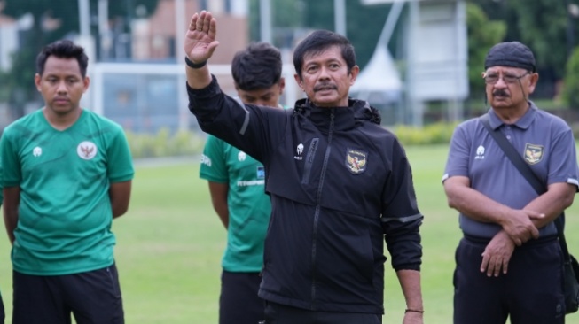 Indra Sjafri dan staf pelatih yang menangani timnas Indonesia U-20 (pssi.org)