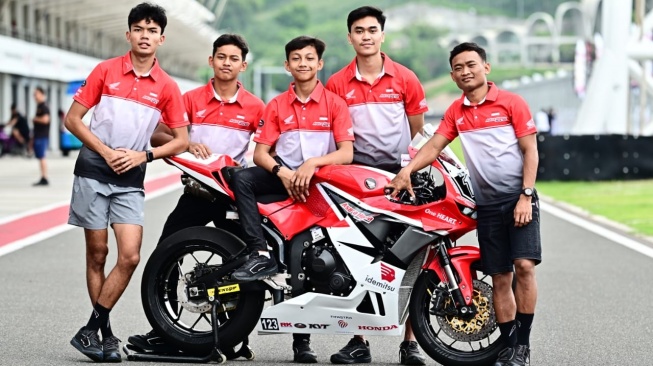 Mulai Hari Ini, 5 Rider Astra Bertarung di Kejurnas Supersport Mandalika