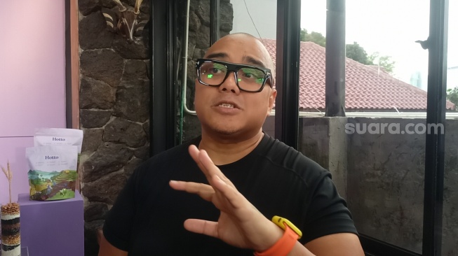 Igor Saykoji ditemui di kawasan Kemang, Jakarta Pusat pada Sabtu (24/2/2024)