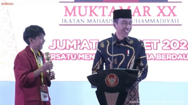 Jokowi Tanya Tahu Makna Hilirisasi, Mahasiswa Muhammadiyah: Enggak Pak