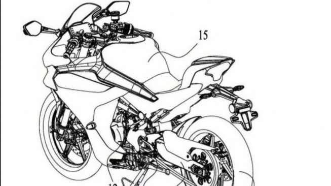 Gambar konsep motor listrik CFMoto (Cycleworld)