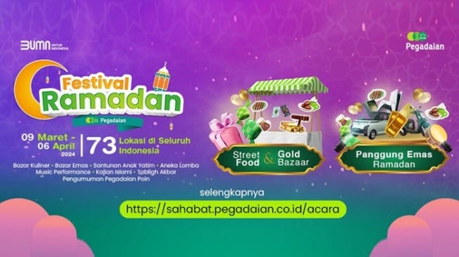 Kembali Gelar Festival Ramadan, Pegadaian Siapkan Panggung Emas!