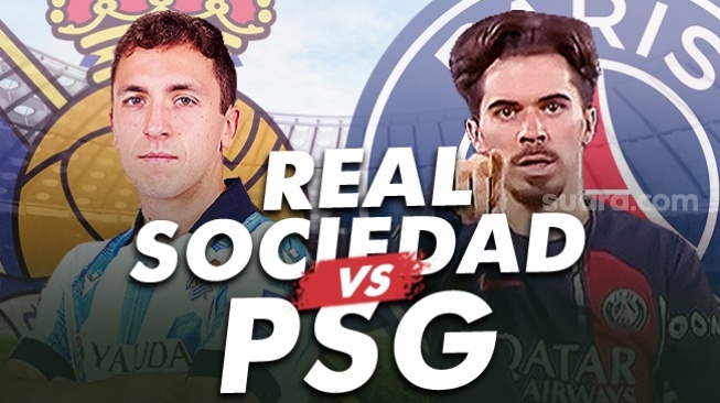 Link Live Streaming Real Sociedad vs PSG di Liga Champions, Segera Berlangsung