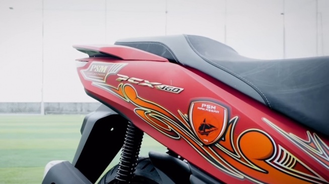 Honda Motor Luncurkan Livery Khusus PSM Makassar. (Foto: IG Honda Motor Sulawesi Selatan)