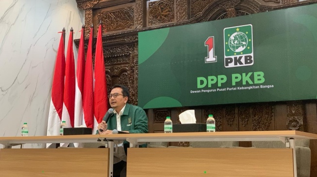 PKB Deputy Secretary General Syaiful Huda.  (Suara.com/Rakha Arlyanto)