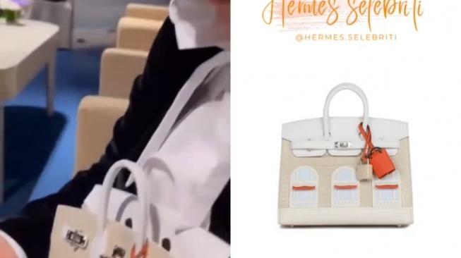 Koleksi Hermes Birkin Edisi Terbatas Milik Syahrini (Instagram/@hermes.selebriti)