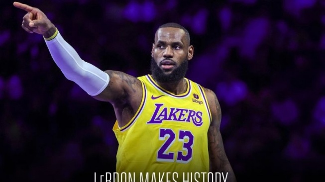 Komentar LeBron James Usai Ukir Rekor NBA dengan Cetak 40.000 Poin