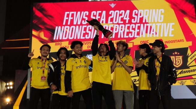 Onic Olympus juara FFWS ID 2024 Spring. [Dok Garena Free Fire Indonesia] 