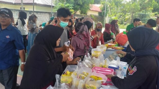 TPID Balikpapan Gelar GPM di Baru Ulu, Beras Murah Rp 55 Ribu per 5 Kg