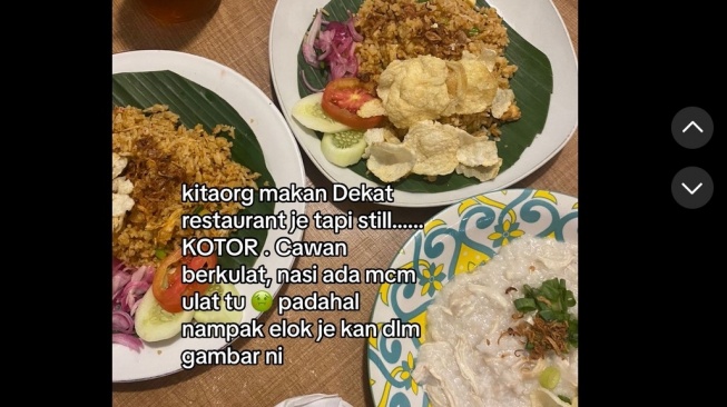 TikToker Malaysia dengan akun @intanurliana me-review sudut kota Jakarta dan membuat geram warganet. [TikTok]