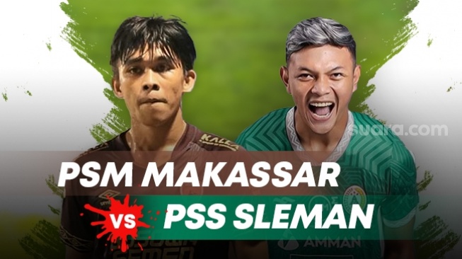 Link Live Streaming PSM Makassar vs PSS Sleman di Liga 1, 8 Maret 2024