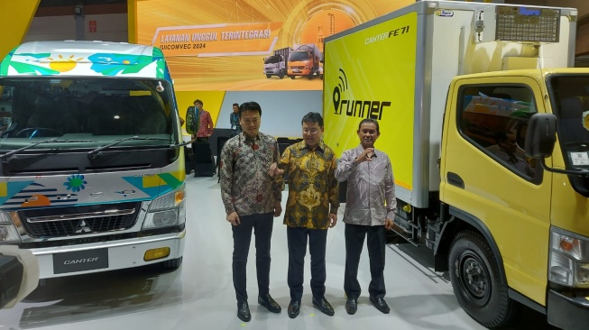 Mitsubishi Fuso Hadirkan 5 Line Up Truk Unggulan di GIICOMVEC 2024