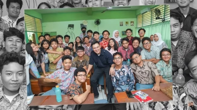 Momen Baim Wong Dadakan Jadi Guru SMA (YouTube/Baim Paula)