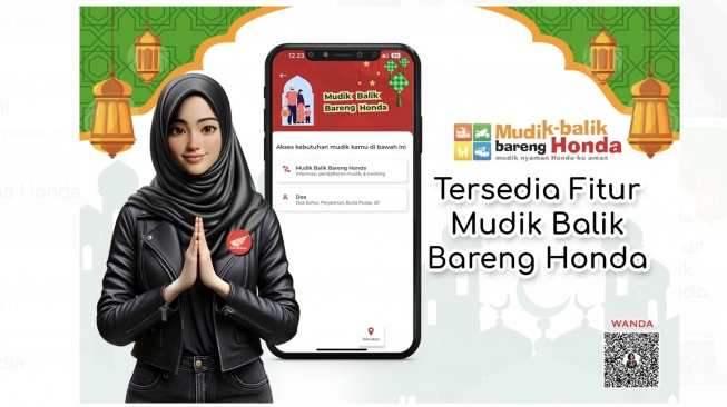 Ingin Ikut Program Mudik Balik Bareng Honda, Yuk Daftar Lewat Aplikasi WANDA