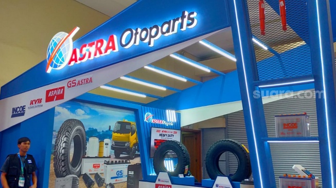 Astra  Otoparts menghadirkan sederet spareparts dan komponen untuk pribadi mau pun komersial [Suara.com.CNR ukirsari]